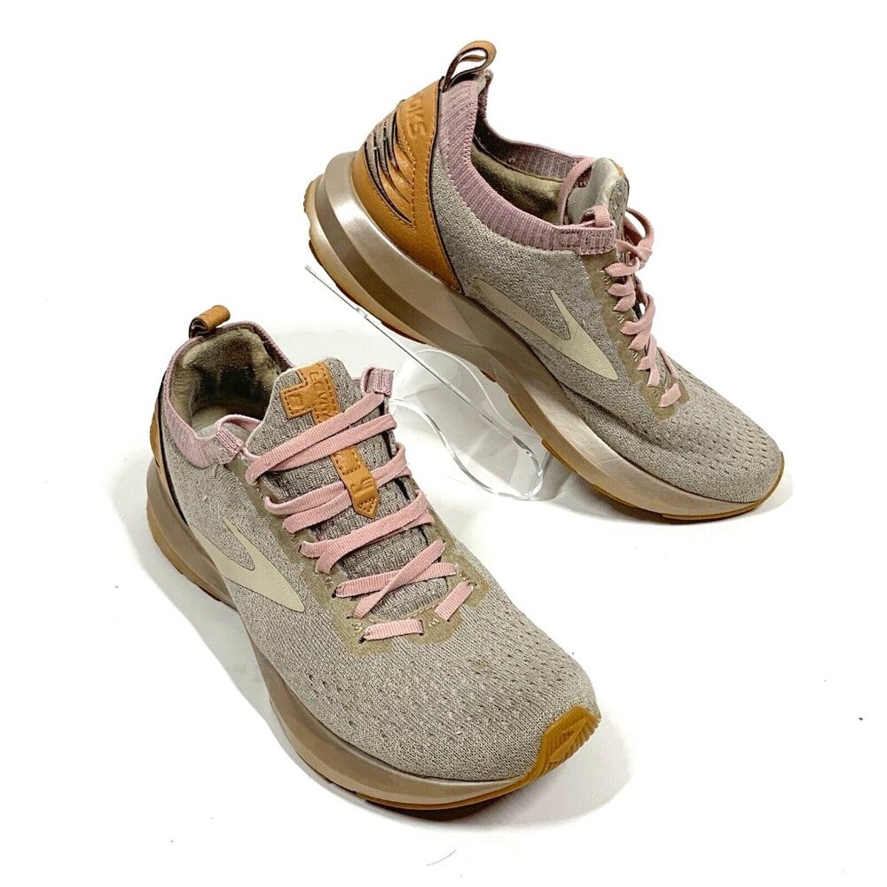 Brooks Levitate 2 DNA AMP Rose & Grey Women’s Running Shoes Sz 8.5